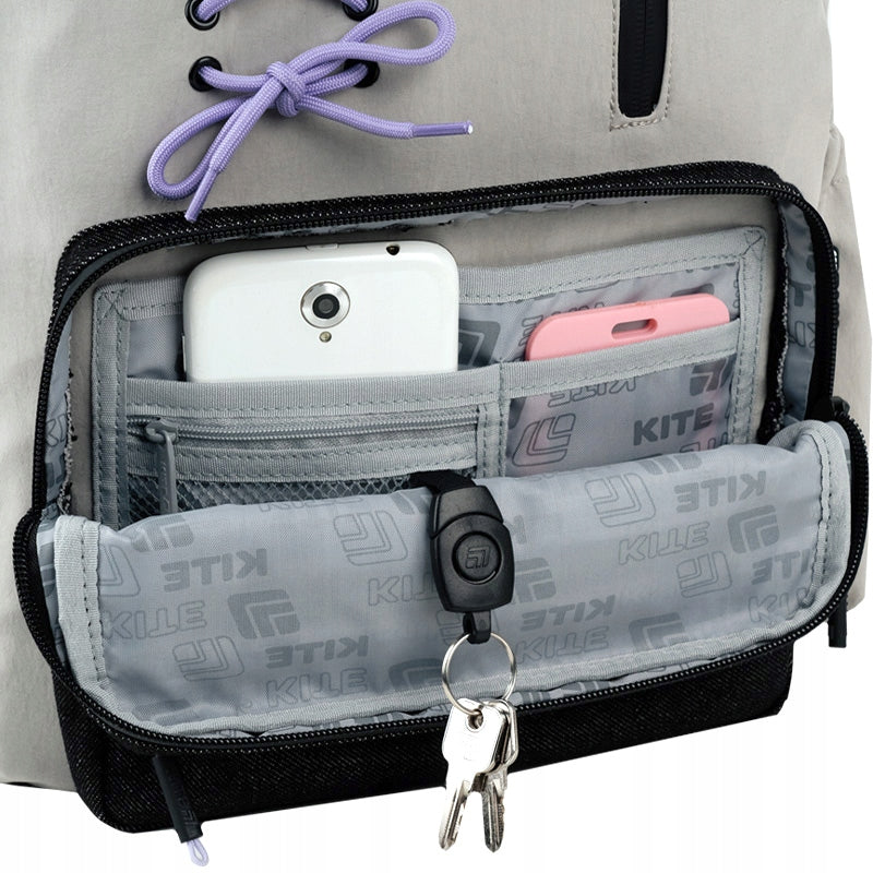 Przednia kieszeń plecaka Kite z organizerem