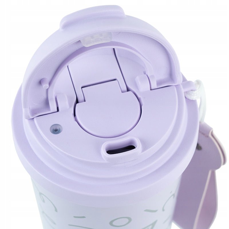 Kubek termiczny z szczoteczką do mycia słomki w zestawie