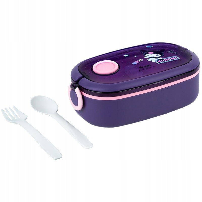 Pojemnik na lunch 900 ml z przegrodą i sztućcami