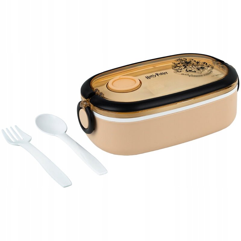 Łyżka i widelec w zestawie - lunchbox Harry Potter