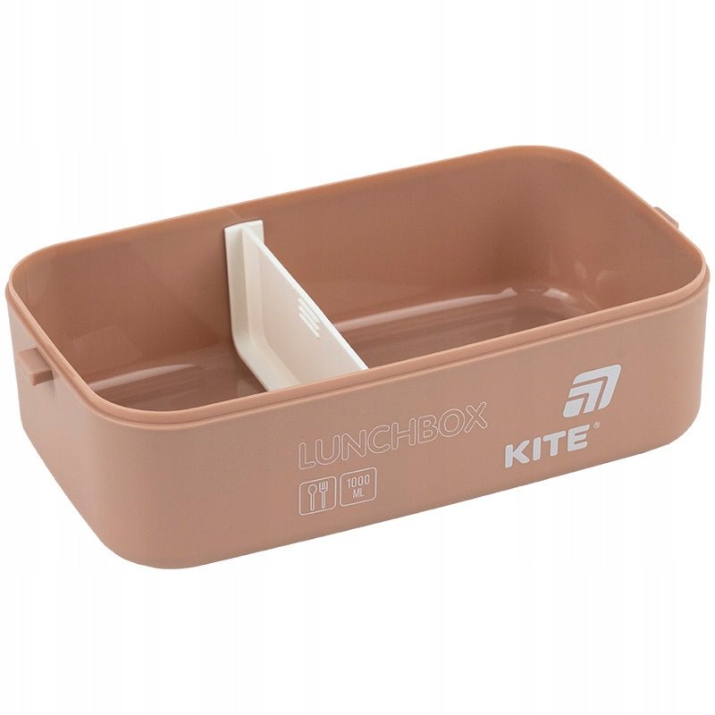 Lunchbox z otwartą pokrywką - widok wnętrza