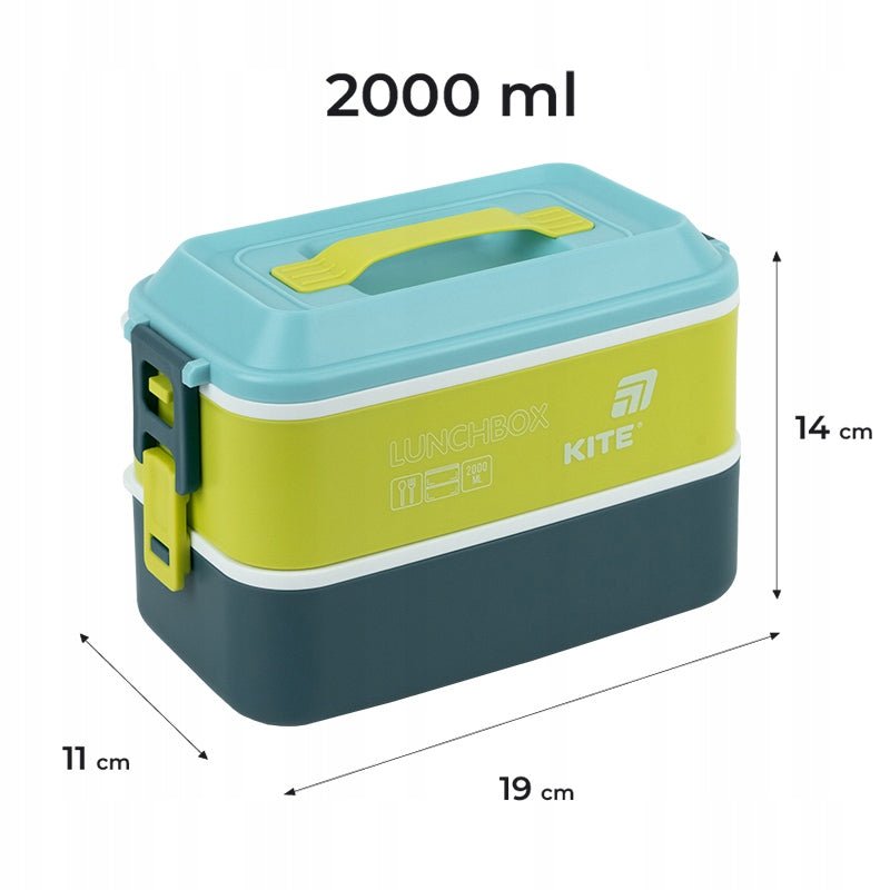 Lunchbox z uchwytem - wygodne przenoszenie