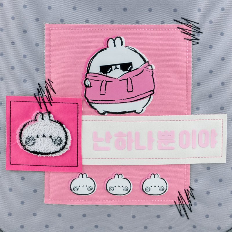 Szkolny plecak Kite ML25-8001L z aplikacją z kombinowanych materiałów – modny styl