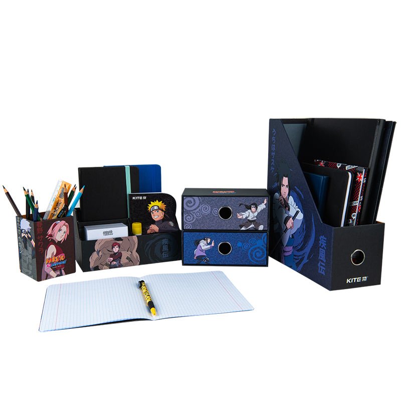 Organizer na biurko 4 elementy Naruto
