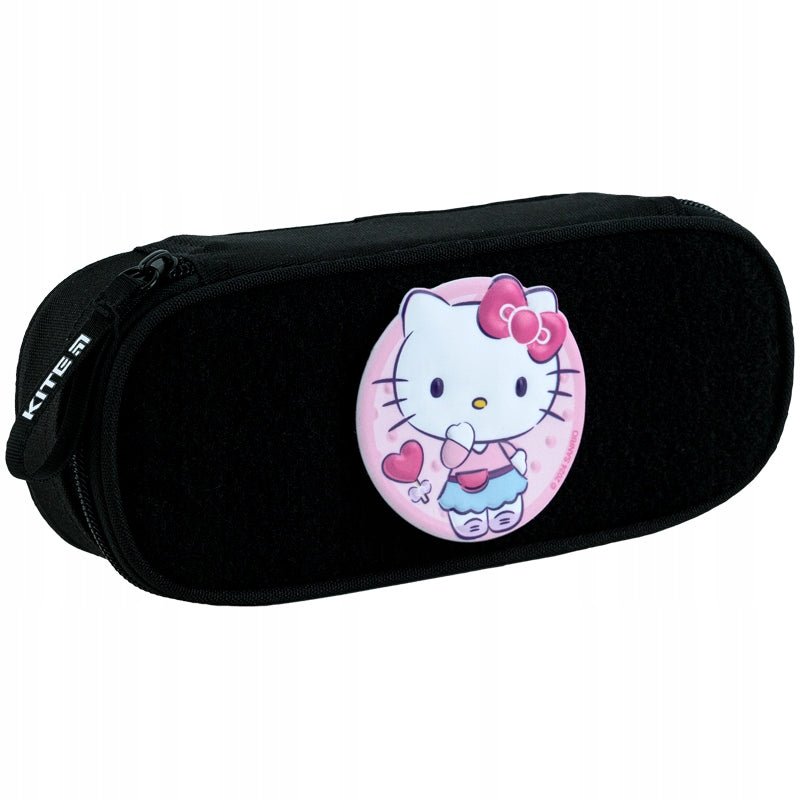 Naszywka 3D Hello Kitty Kite przypięta do piórnika
