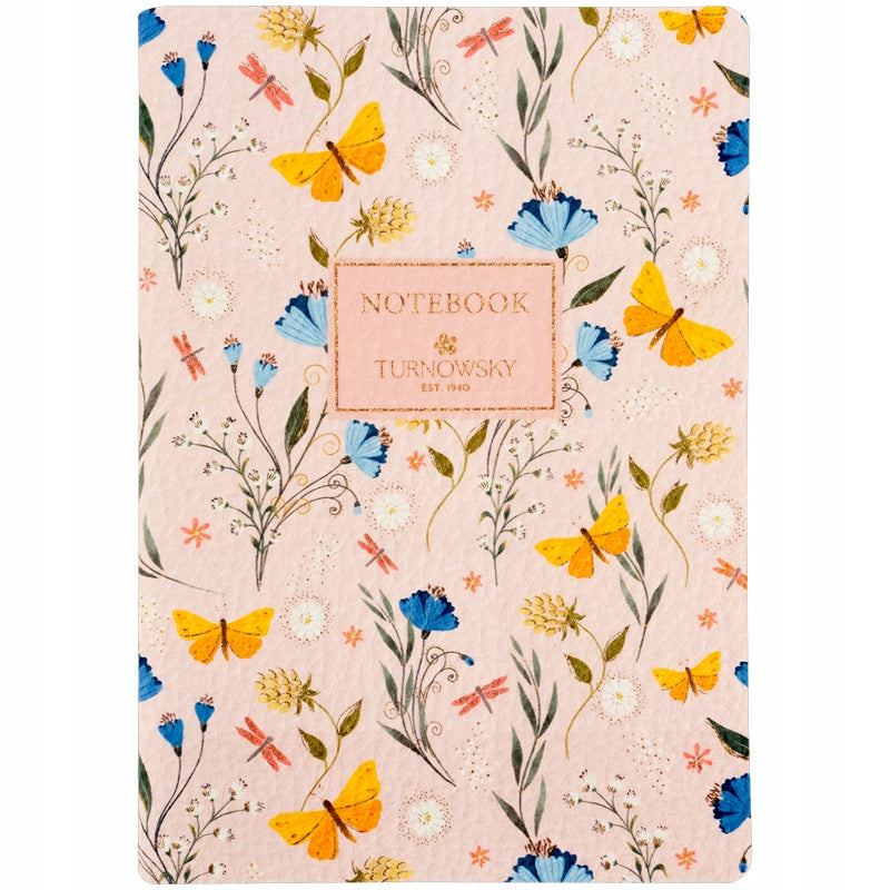 żółty notes Axent z kremowym papierem