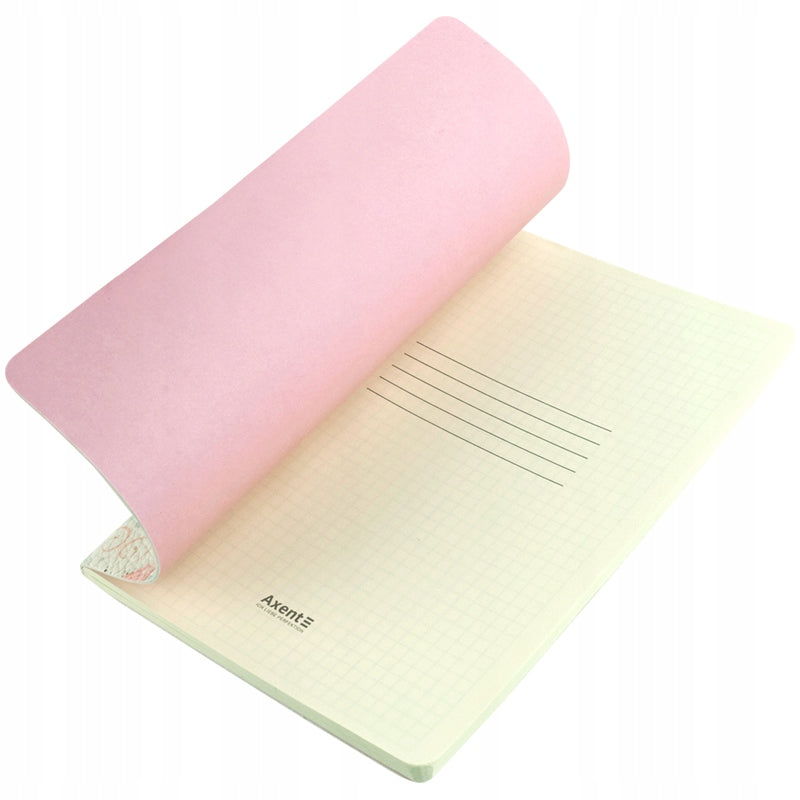 szara kratka 5x5 mm ułatwiająca estetyczne notowanie