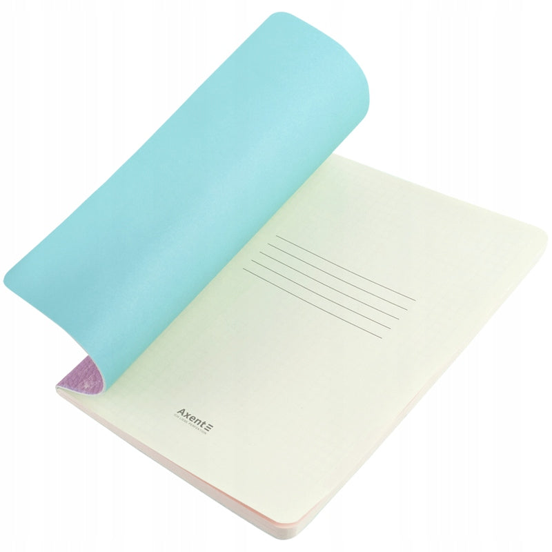 kremowy papier 80 g w notesie Axent A5