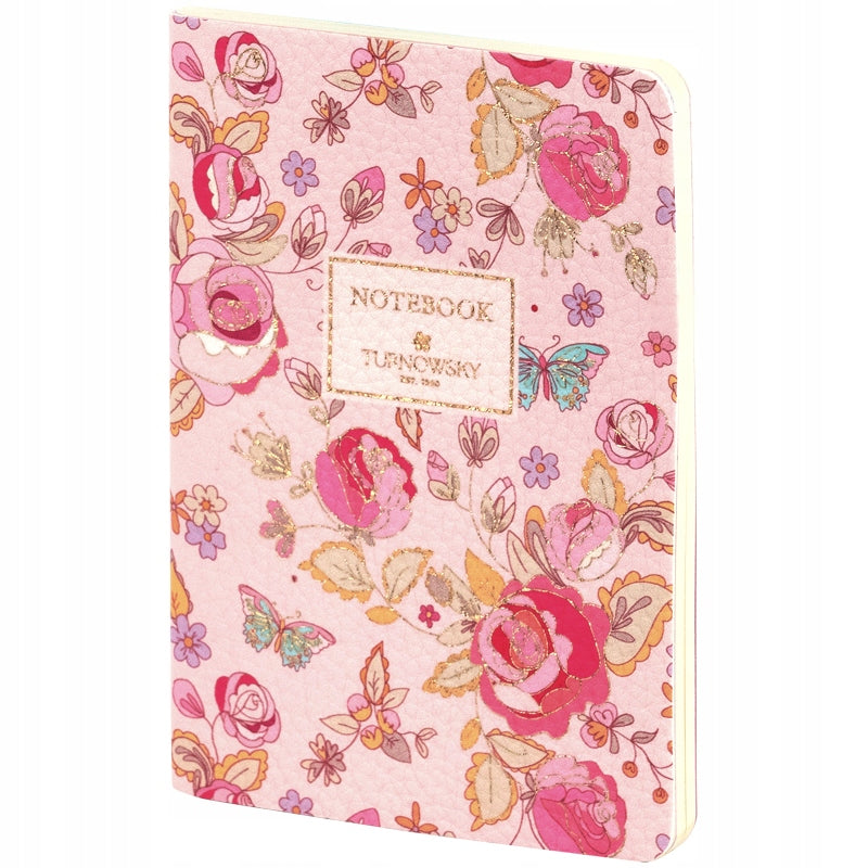 notes A6 Axent w kratkę z kremowym papierem