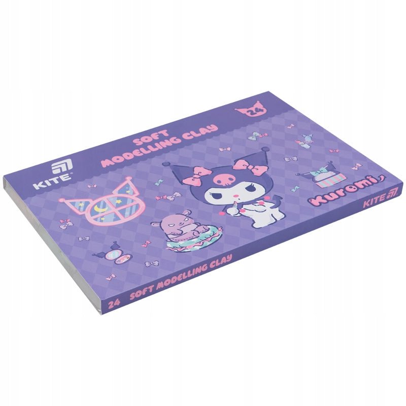 Wielokolorowa plastelina woskowa do szkoły i przedszkola Kite HK24-089