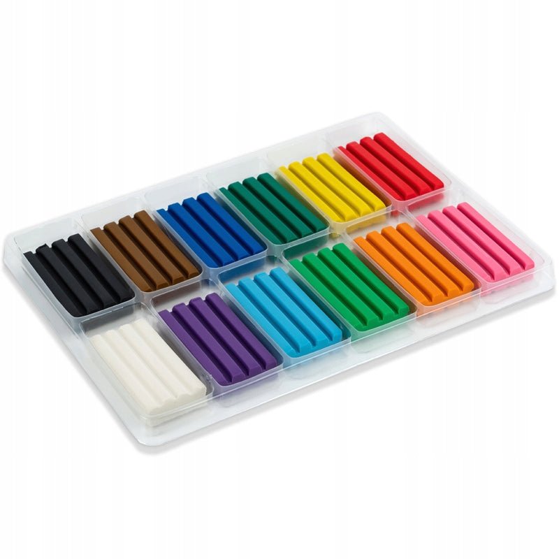 Wielokolorowa plastelina do przedszkola i szkoły z neutralnym zapachem