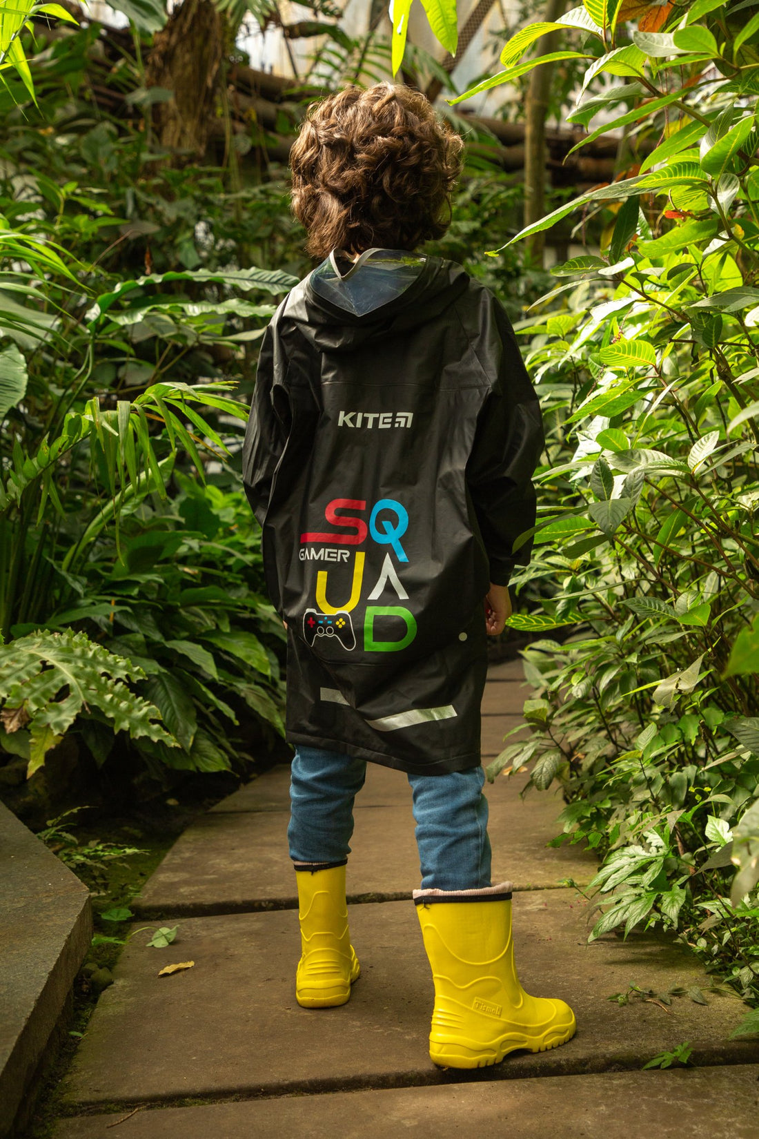 Płaszcz przeciwdeszczowy rozmiar M dla dzieci Game