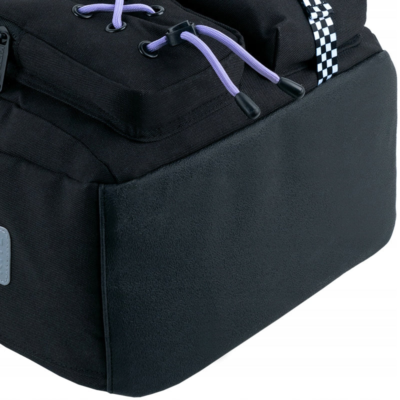 Plecak szkolny czarny Kite usztywnione dno