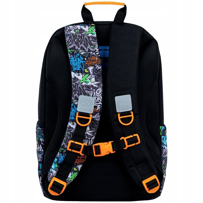 Anatomiczne szelki z paskiem piersiowym w plecaku Kite