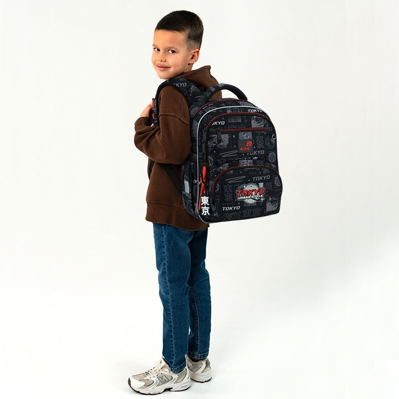 Miękki plecak szkolny Kite z ortopedycznymi plecami