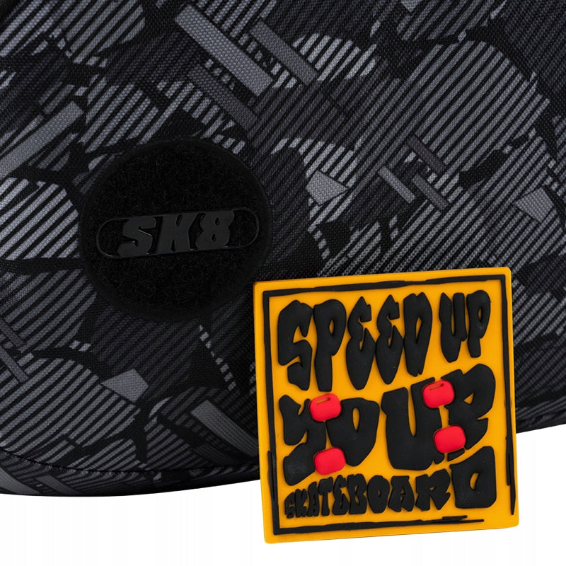 Naszywka na rzep jako element personalizacji plecaka Kite