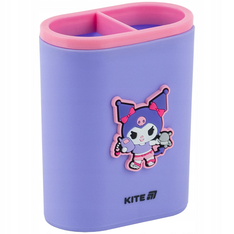 Organizer na biurko Kite Kuromi z figurką i 2 przegródkami