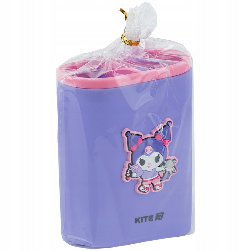 Kompaktowy organizer biurkowy Kite Kuromi z trójwymiarową figurą PCV