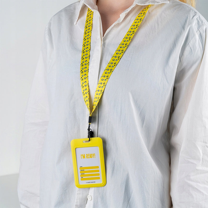 Identyfikator dziecięcy Sponge Bob Kite z karabińczykiem