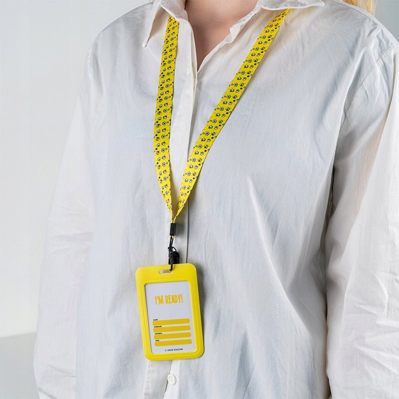 Identyfikator dziecięcy Sponge Bob Kite z karabińczykiem