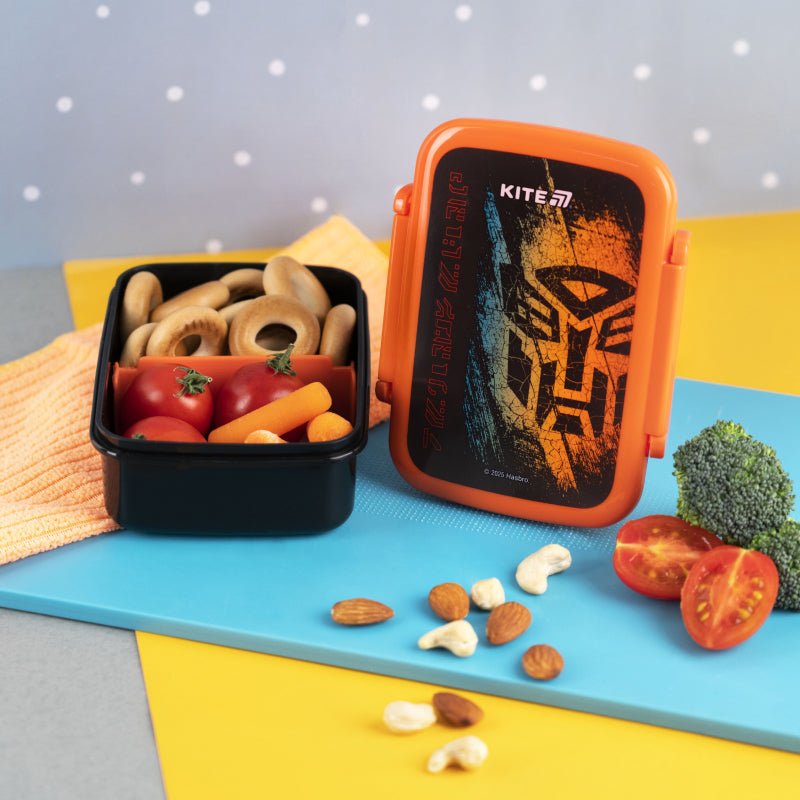 Śniadaniówka z przegródkami do szkoły 420ml Transformers Kite