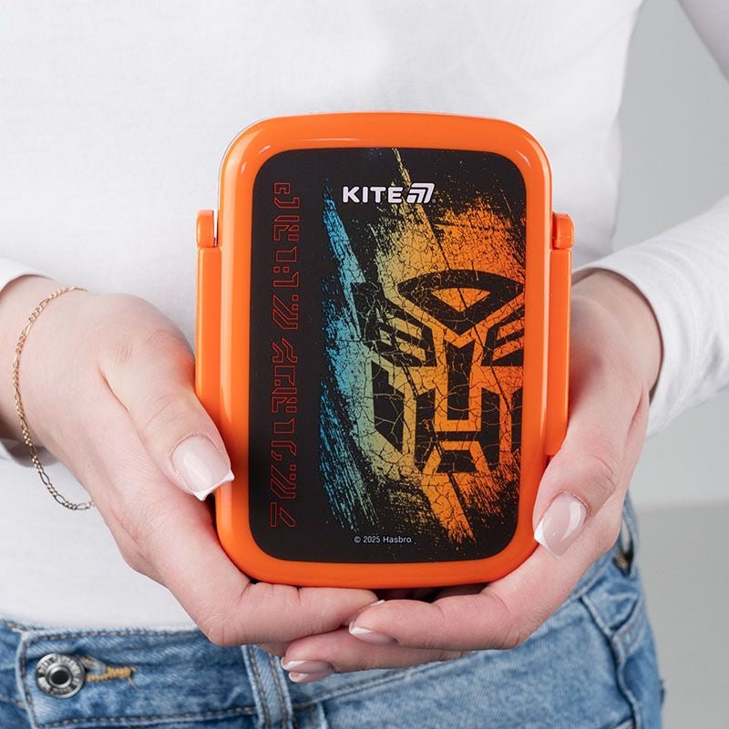 Śniadaniówka z przegródkami do szkoły 420ml Transformers Kite