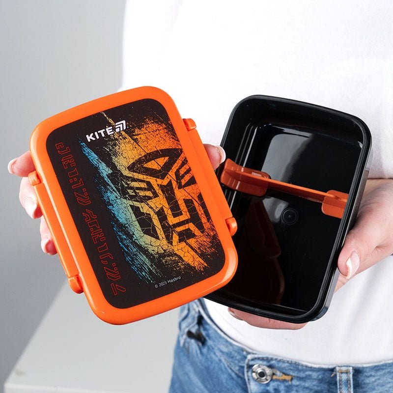 Śniadaniówka z przegródkami do szkoły 420ml Transformers Kite