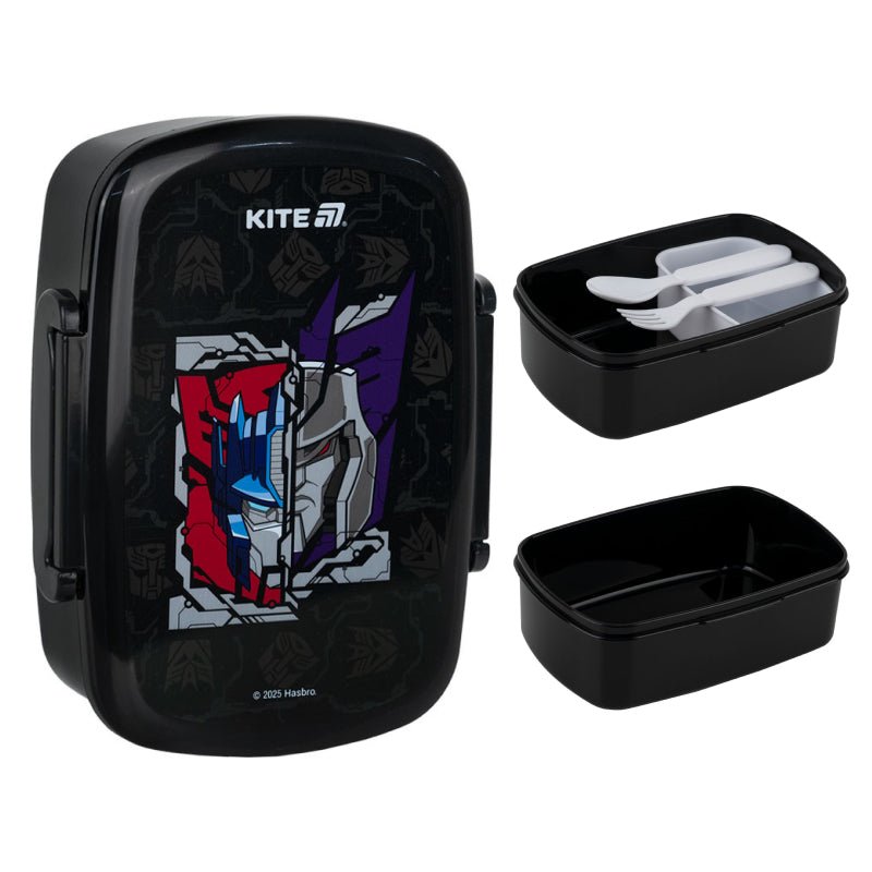 Lunchbox Śniadaniówka ze Sztućcami 750 ml Transformers Kite