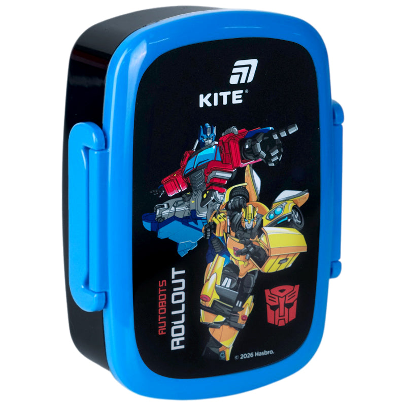 Niebieski lunchbox Transformers Kite 750 ml dla chłopca.