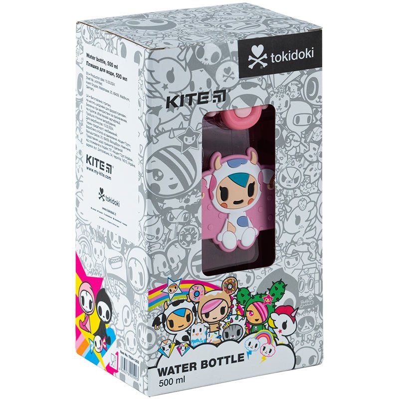 Butelka na wodę z ustnikiem dla dzieci 500 ml Tokidoki