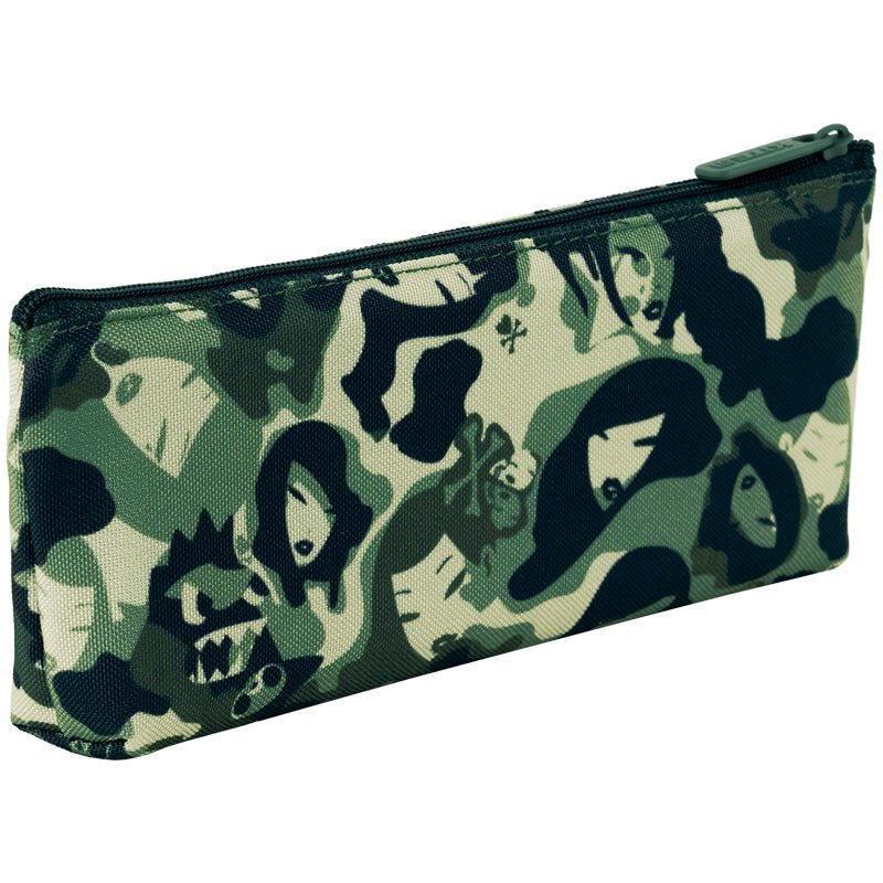 Piórnik saszetka szkolny dla dzieci kamuflażowy Tokidoki