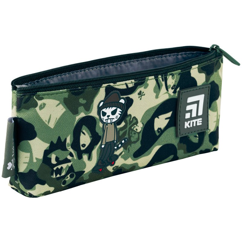 Piórnik saszetka szkolny dla dzieci kamuflażowy Tokidoki