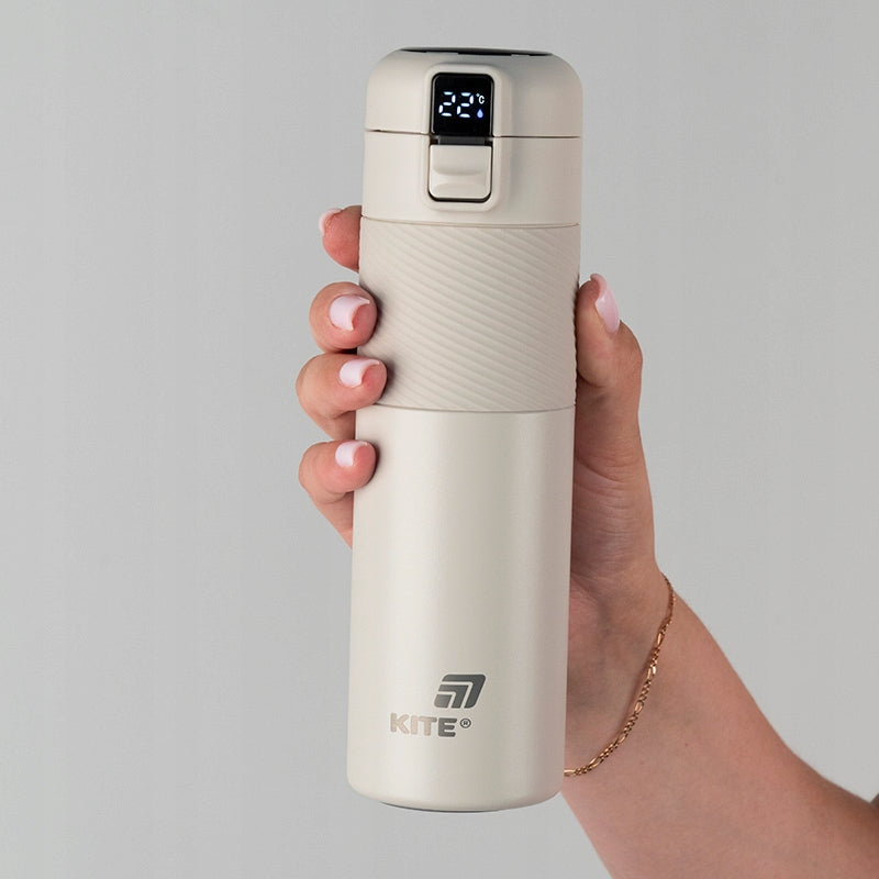 inteligentny termos z termometrem na wieczku Kite 450 ml