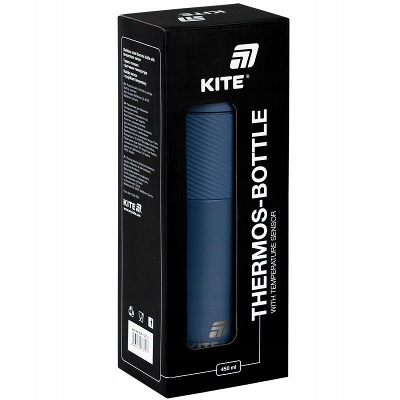 stalowy termos dziecięcy z czujnikiem temperatury