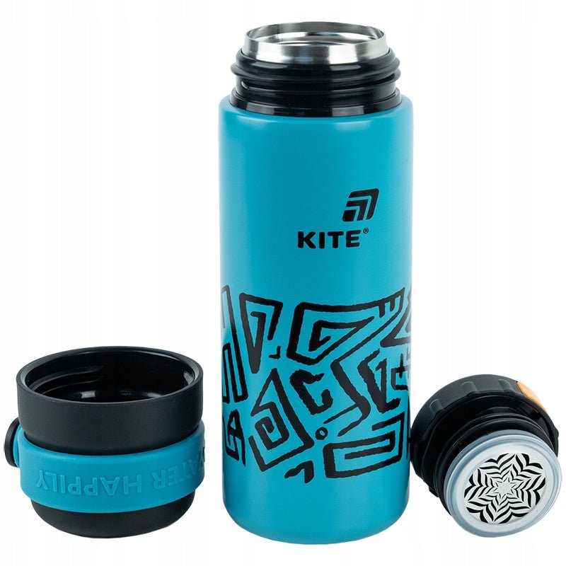 Termos z filtrem do naparów owocowych - pokaz funkcji