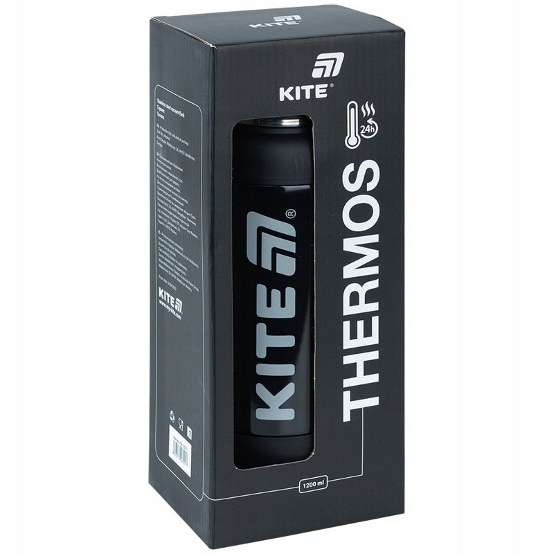 Termos z ergonomicznie zaprojektowanym ustnikiem do picia