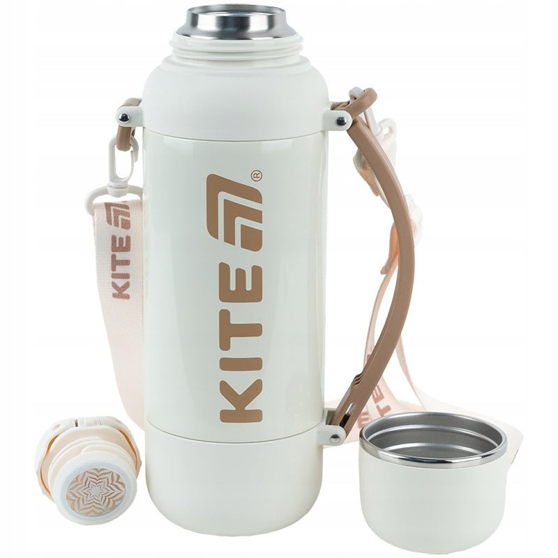 Termos na herbatę, kakao i kompot z wygodnym ustnikiem