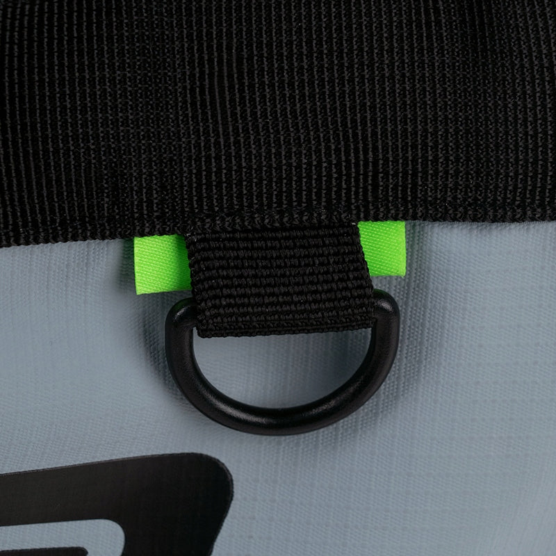 Torba szara sportowa Kite metalowe okucia wysokiej jakości