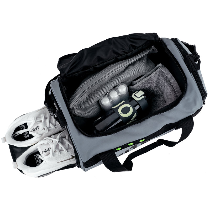 Torba szara sportowa Kite główna komora na strój sportowy