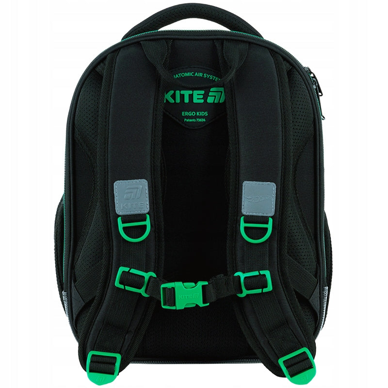 Tornister szkolny dla chłopców Kite – regulowane szelki z pasem piersiowym