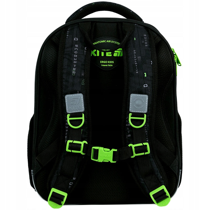 Tornister szkolny ortopedyczny z regulowanymi, anatomicznymi szelkami