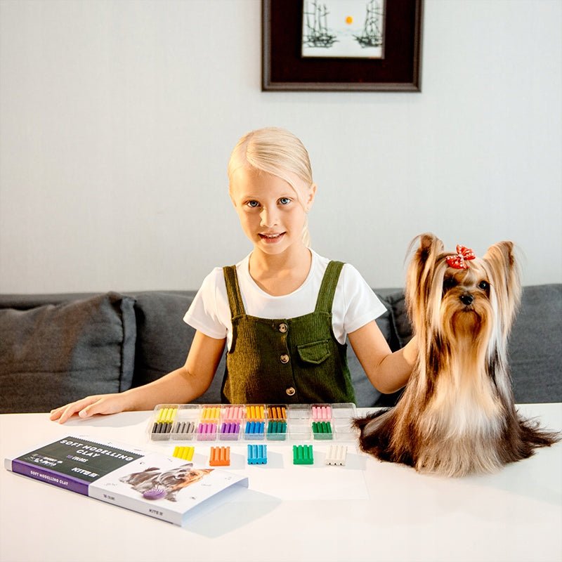 Plastelina 24 kolorów dla dzieci Dogs