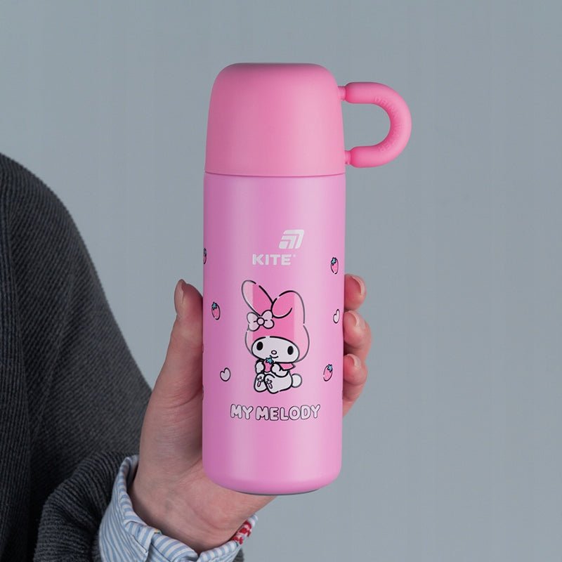 Termos z kubkiem dla dziewczynki metalowy 480 ml My Melody