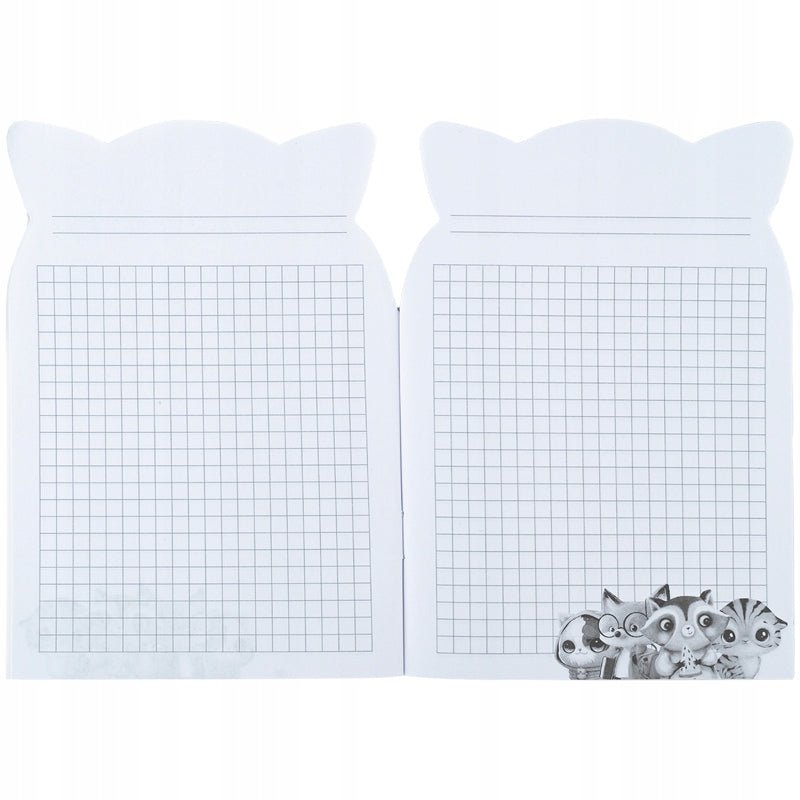 Notes pamiętnik 48 arkuszy niebieski z liskiem