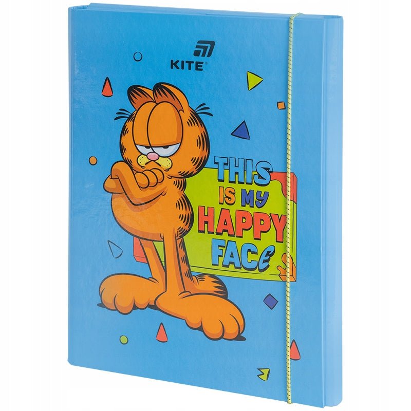 Teczka z gumką A4 do prac plastycznych Garfield Kite