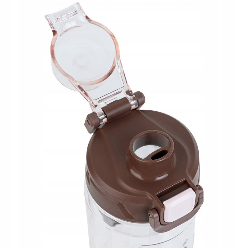 Bidon tritanowy na wodę 800ml słomka ustnik pasek butelka sportowa Kite