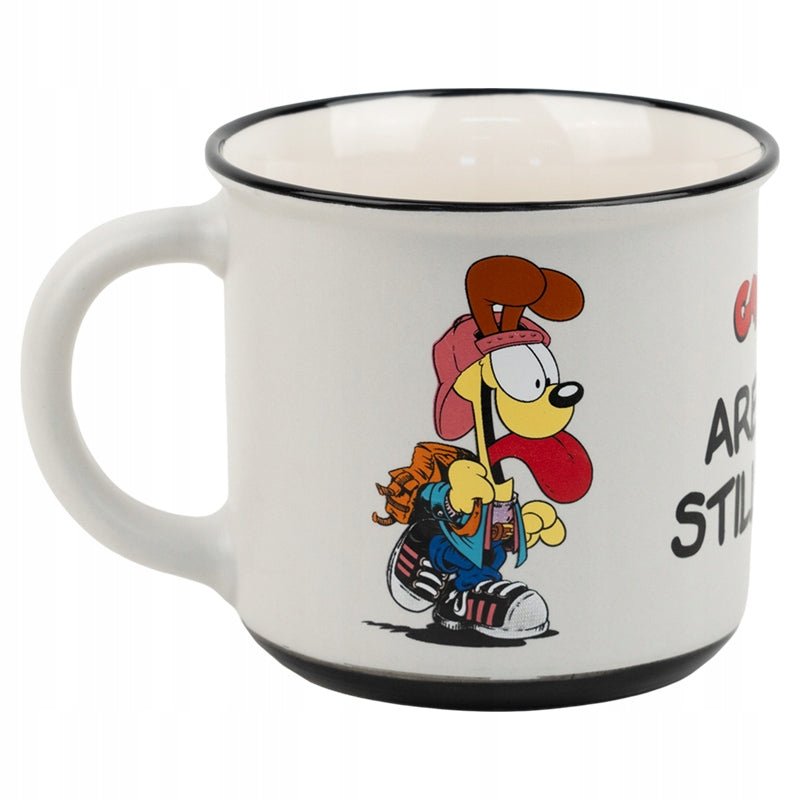 Kubek Garfield 370 ml w eleganckim opakowaniu – stylowy prezent z kultowym motywem dla fanów kota Garfield