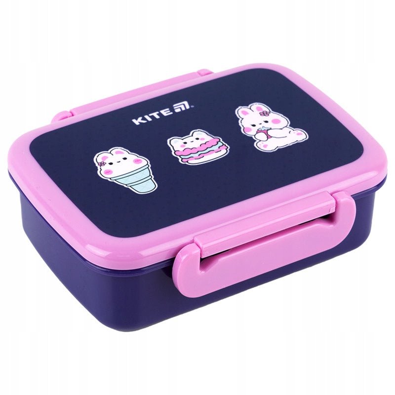 Śniadaniówka z przegródkami do szkoły dla dziewczyn 420ml Feel Good Kite