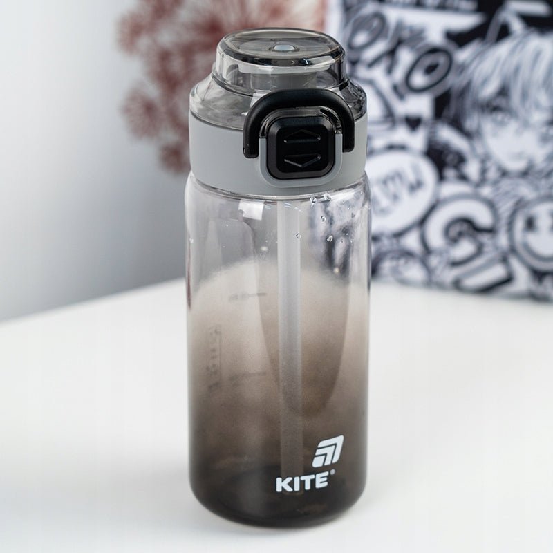 Butelka na wodę do szkoły 600ml czarny Kite