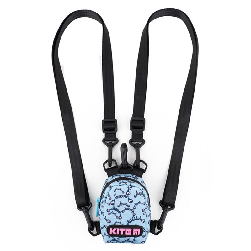 Plecaczek mały stylowa nerka unisex karabińczyk Kite K22-2591-4.Saszetka mini wykonanа z wytrzymałego poliestru. Materiały i osprzęt zostały przetestowane pod kątem wytrzymałości i odporności na zużycie.